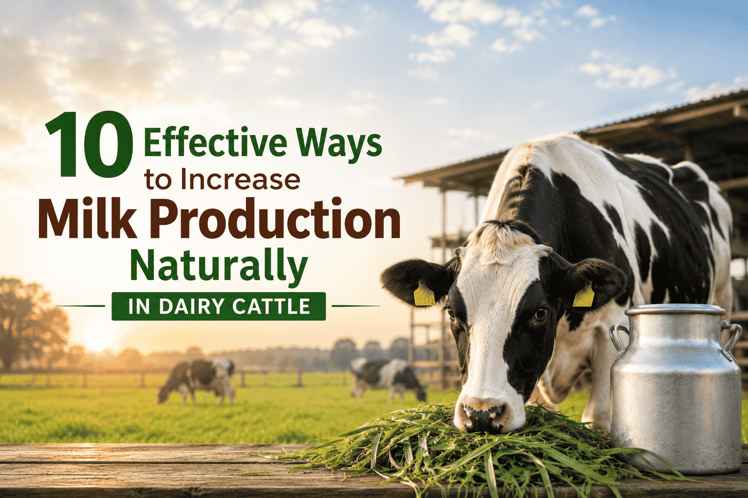 10 Ways to Increase Milk Production Naturally