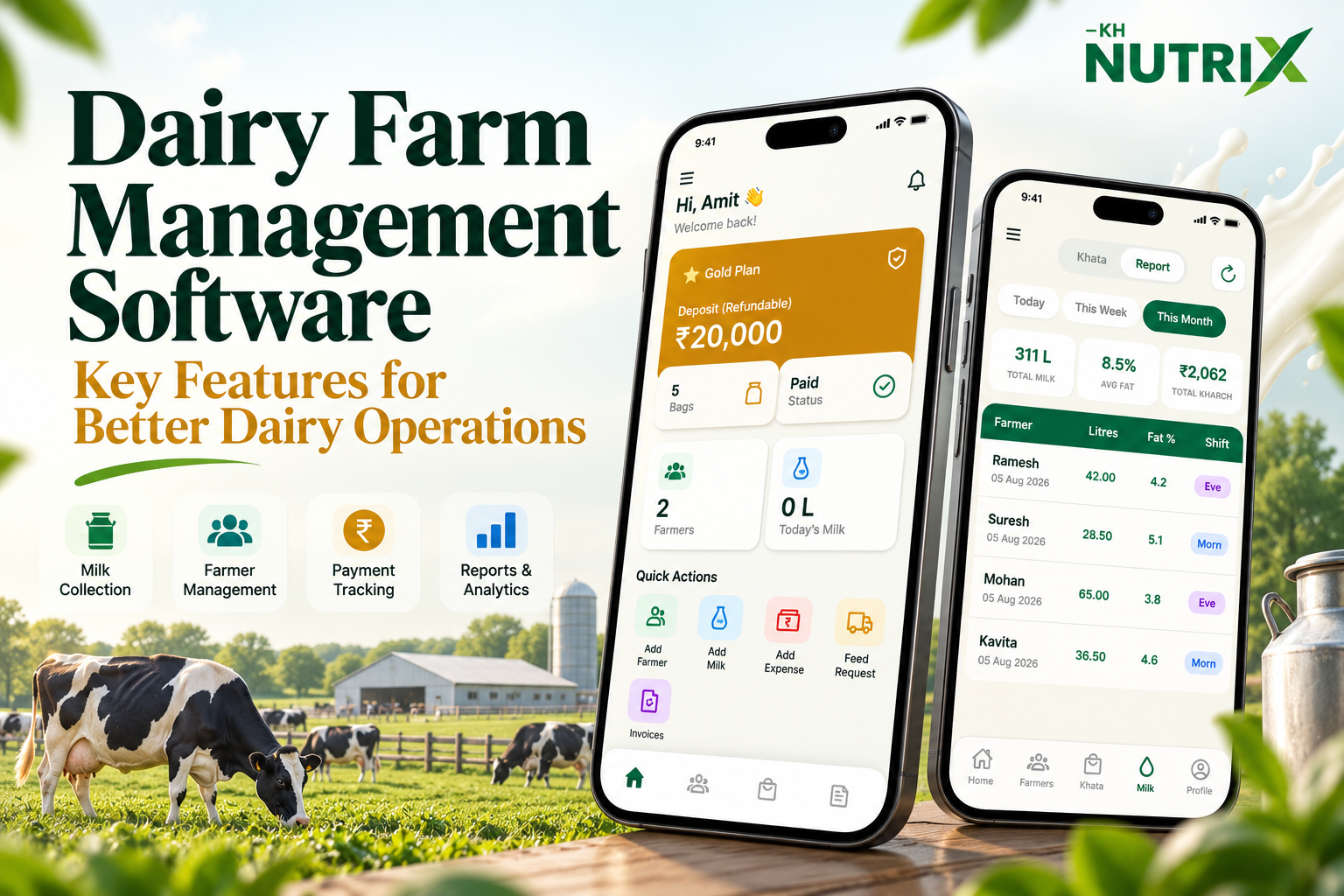 Dairy Farm Management Software: Essential Features for Efficient Dairy Operations