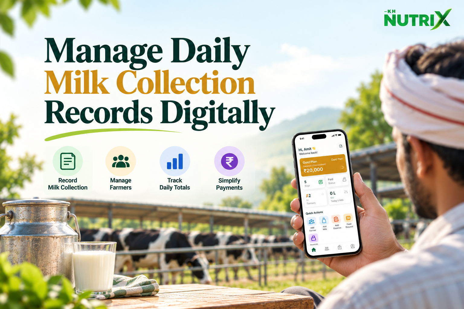 How to Maintain Daily Milk Collection Records Without a Paper Register