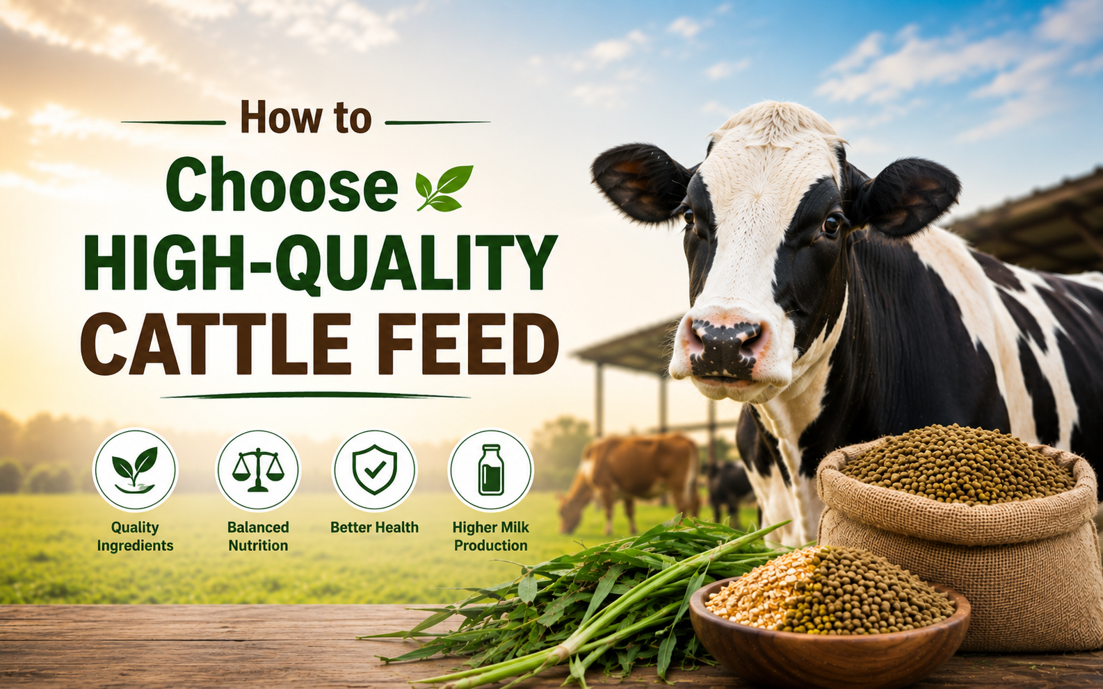 How to Choose High-Quality Cattle Feed